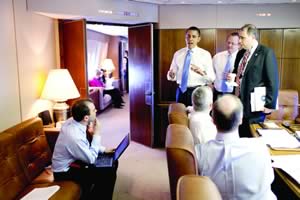Konferencijska soba u Američkom predsedničkom avionu