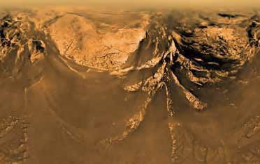 Titan i oblaci metana 